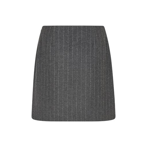 Modström KristolMD Nederdel, Dark Grey Pinstripe, XL