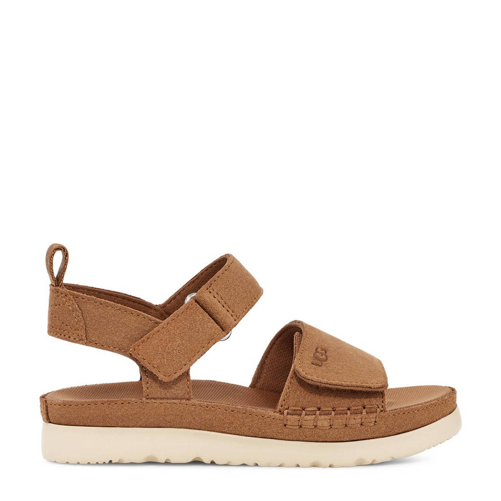 UGG leren sandalen cognac