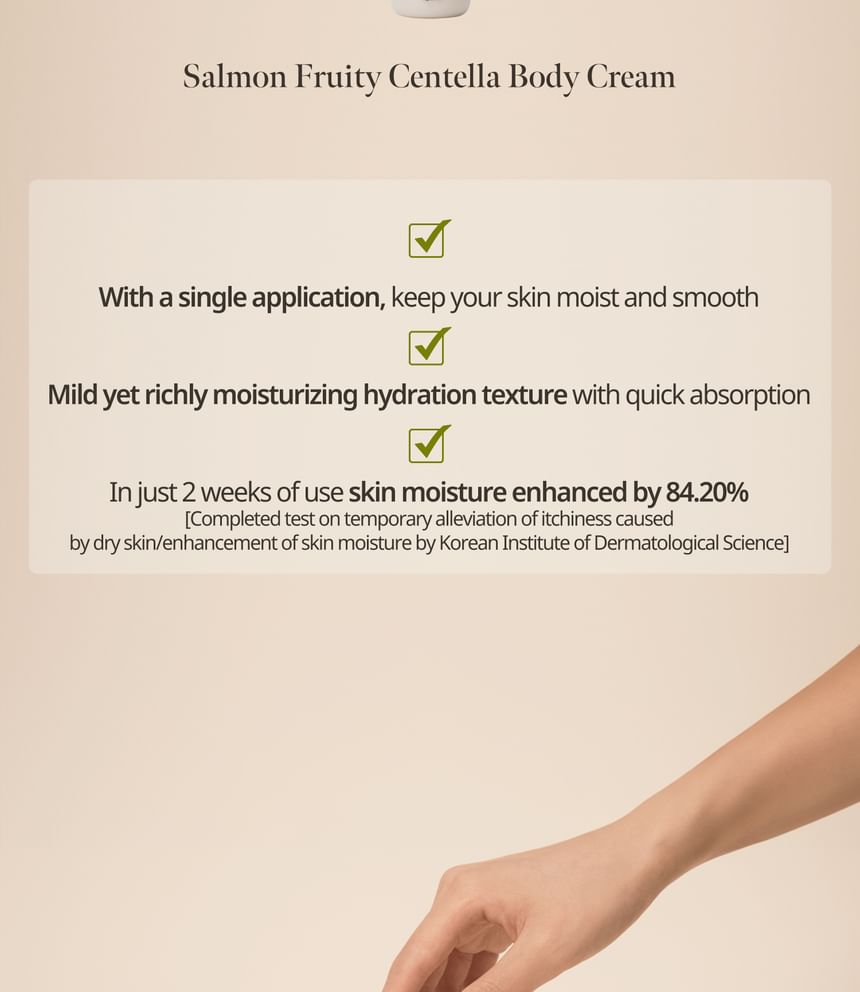 HEVEBLUE - Zalm Fruitige Centella Body Reisset