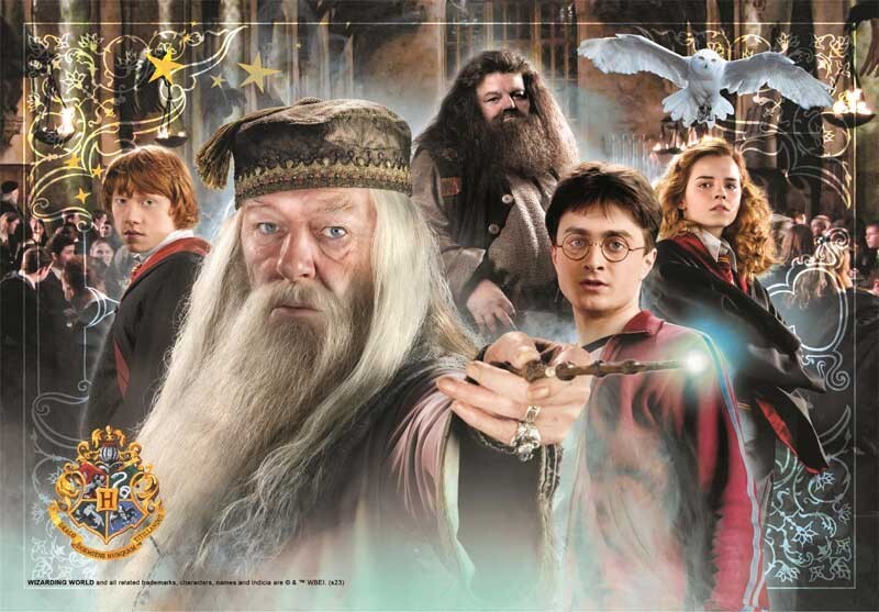 Harry Potter Puslespil - Super Color - Clementoni - 104 Brikker