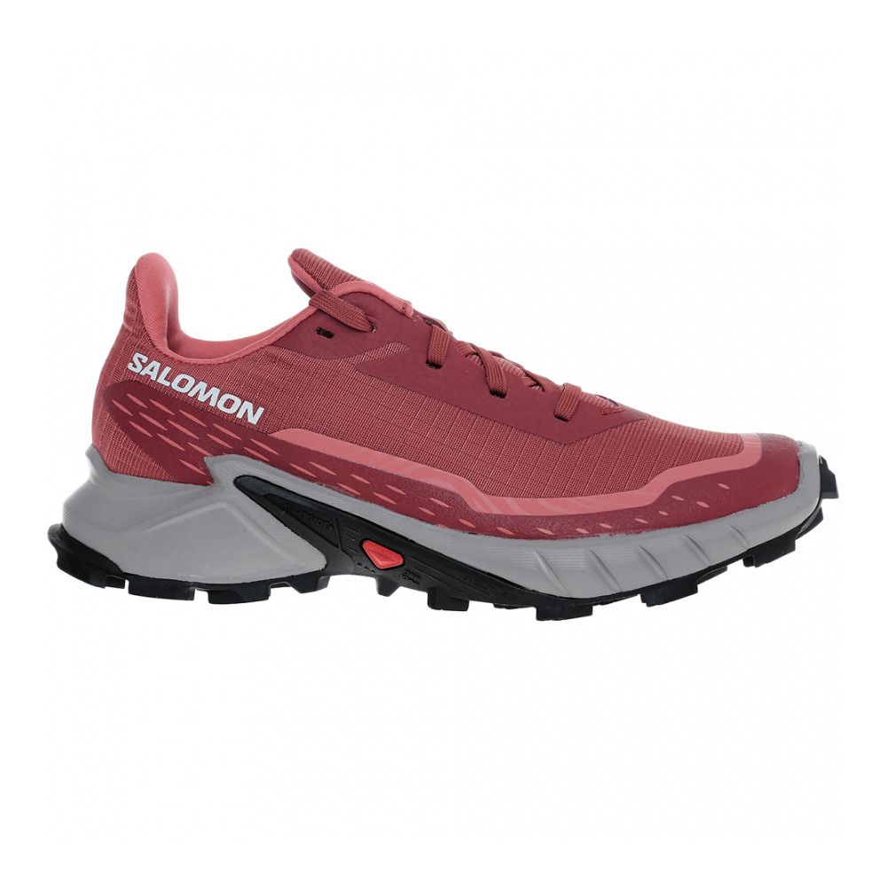 Salomon ALPHACROSS 5 - Chaussures trail Femme cow hide/ashes of roses/faded rose