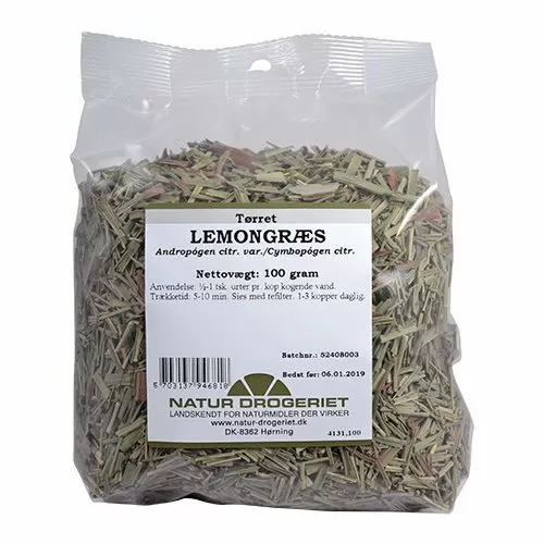 Natur-Drogeriet Lemongræs - 100 gram