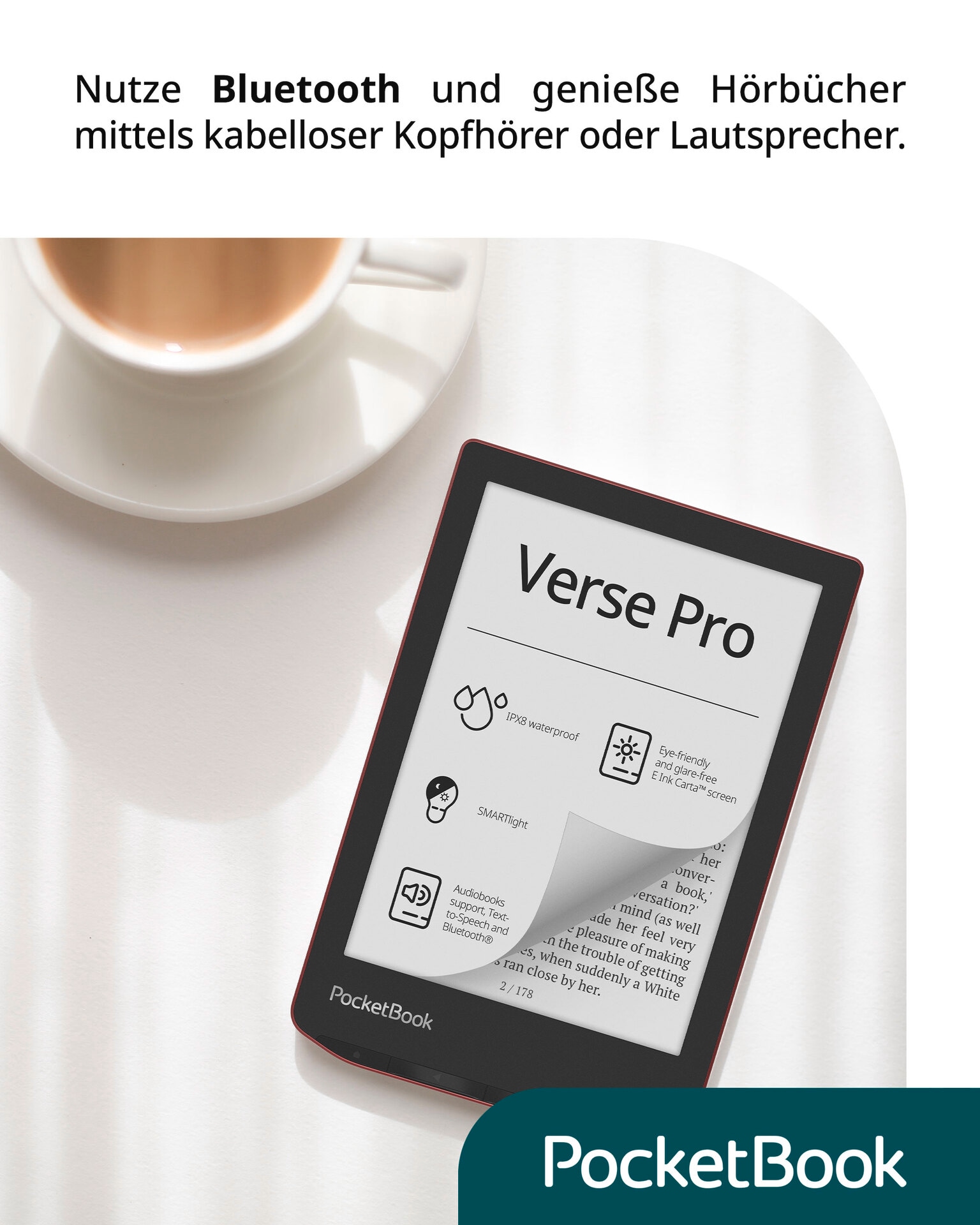 PocketBook E-Book »Verse Pro« (15,2 cm / 6 ″) 16 GB )