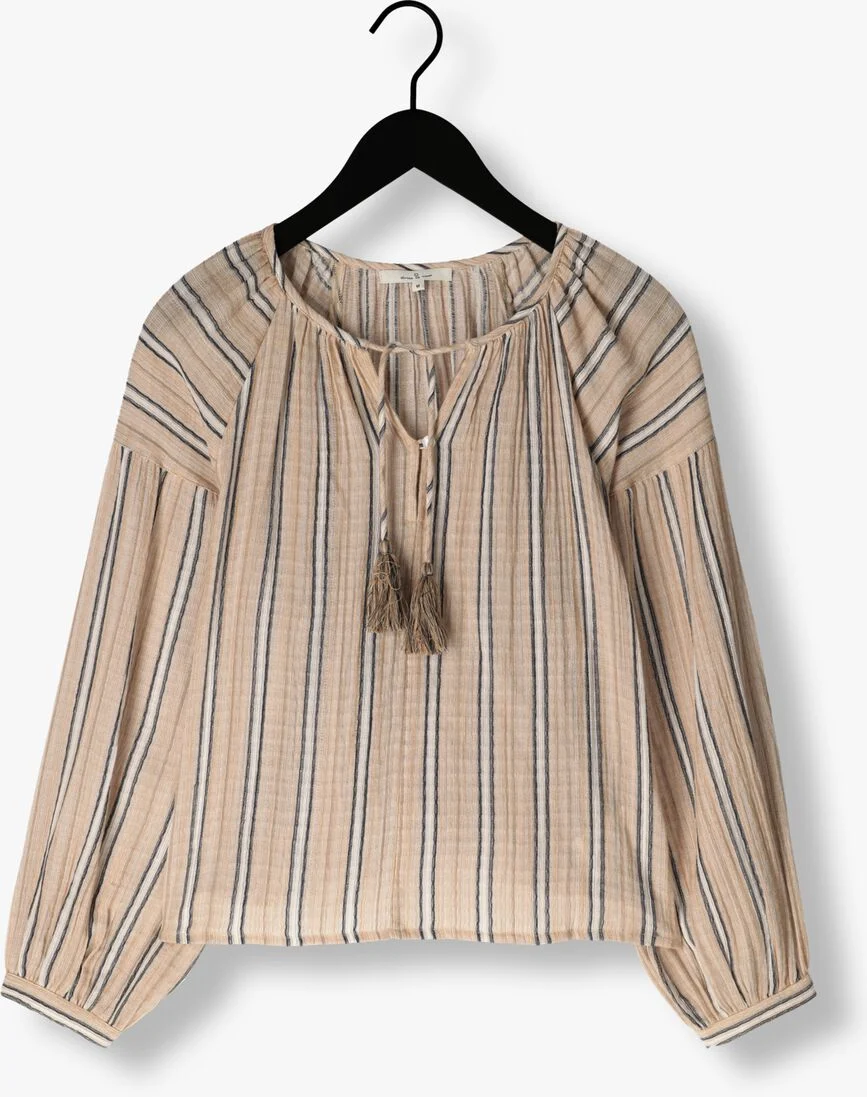 CIRCLE OF TRUST beige circle of trust blouse junni blouse