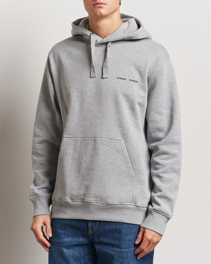 Samsøe Samsøe Norsbro Hoodie Grey Melange