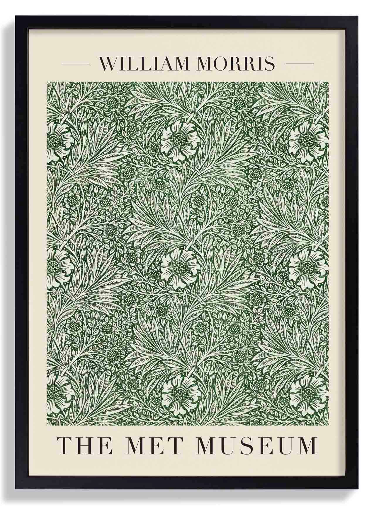 William Morris Marigold Pattern Kunstausstellung