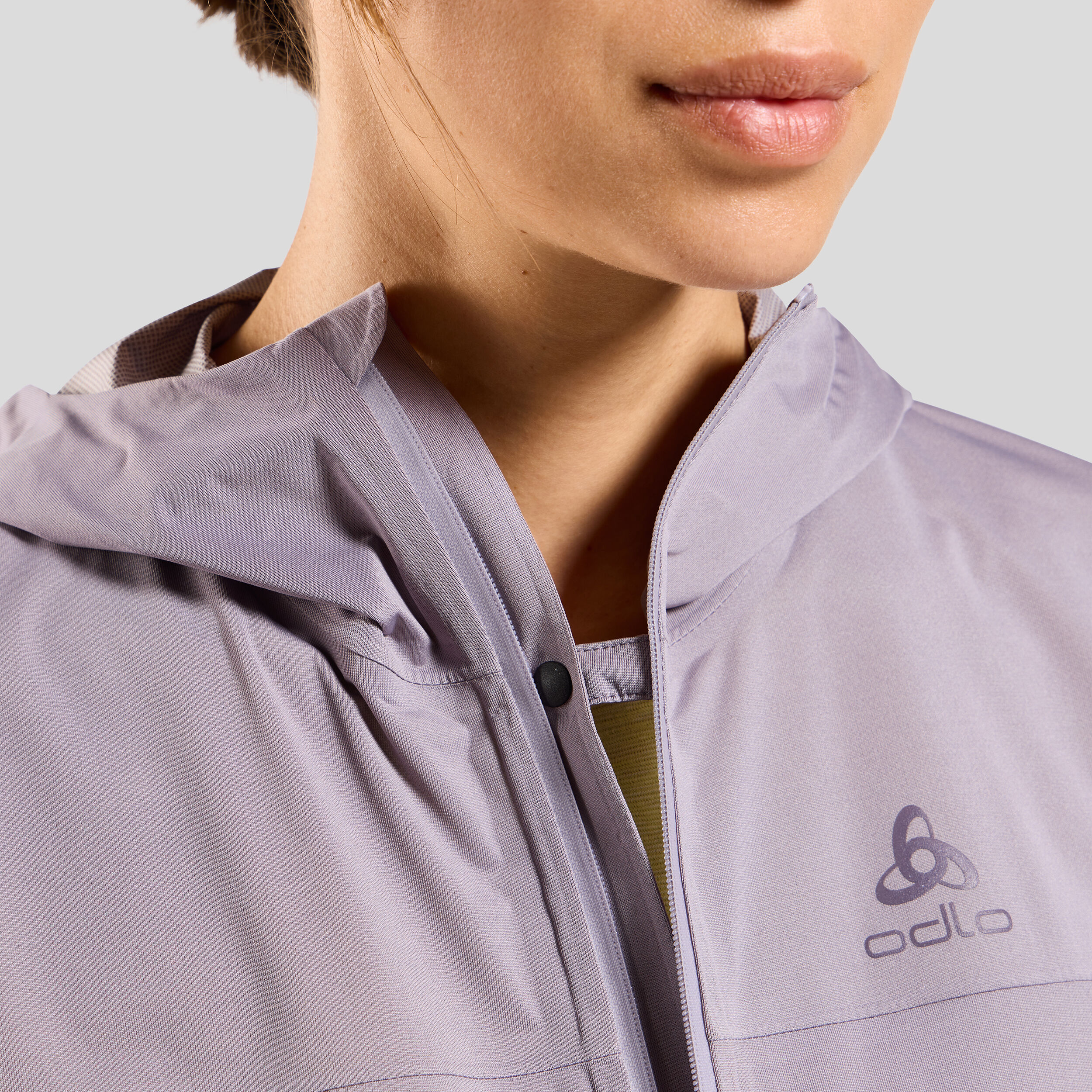 Odlo X-Alp Waterproof Veste Running Femmes - Lilas