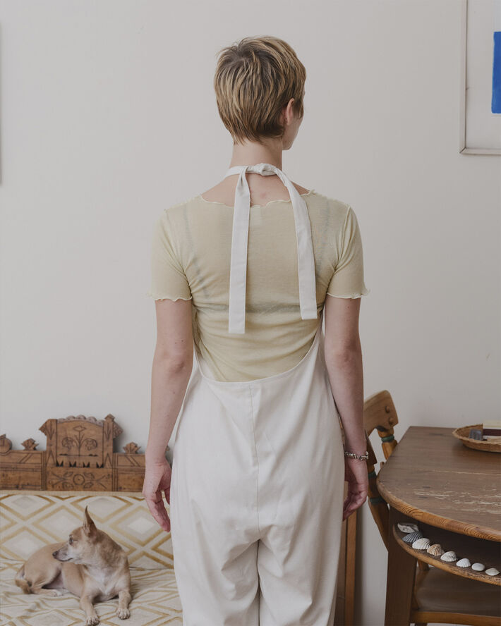 BASERANGE NODE JUMPSUIT Undyed