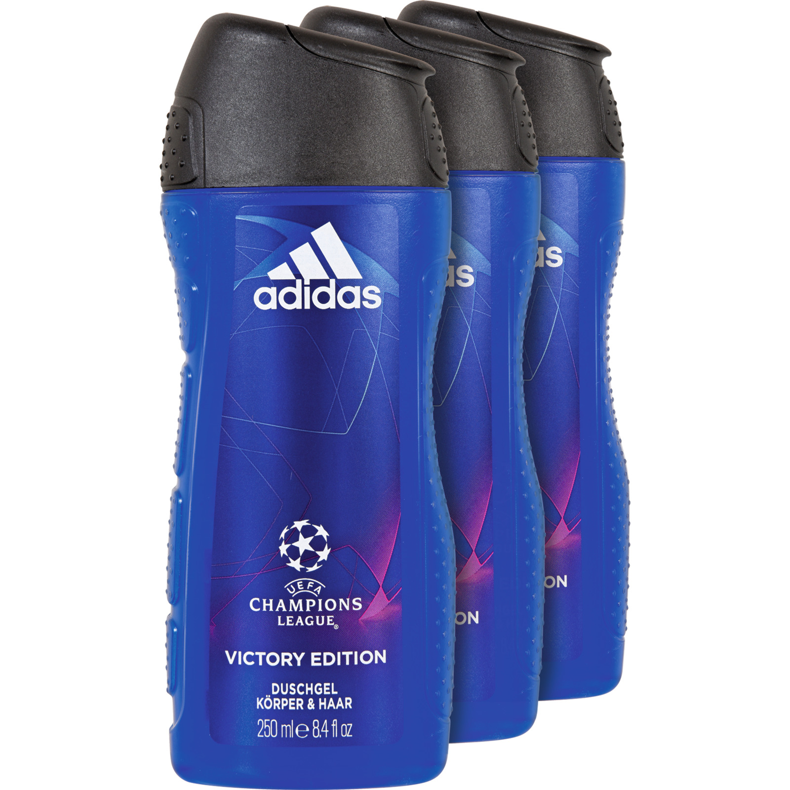 Adidas Duschgel Uefa Victory Edition 3 x 250 ml