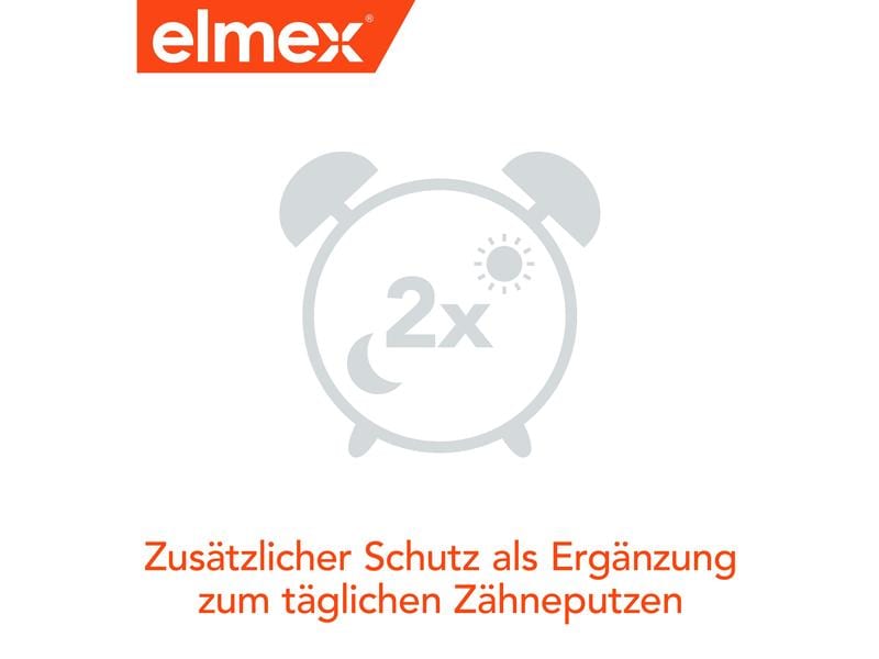 elmex Mundspülung Junior 6-12 Jahre 400 ml Mundwasser mit Kariesschutz für die neuen, bleibenden Zähne