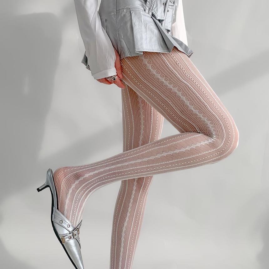 Desperim - Transparante jacquardpanty's