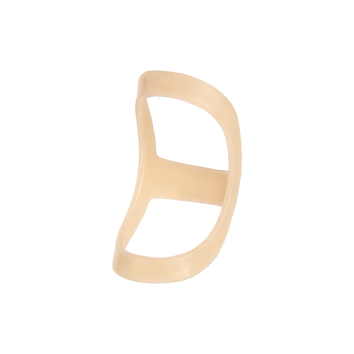 Fingerskinne for springfinger 5-pakning med forskjellige størrelser Beige Size 6+7+8+9+10