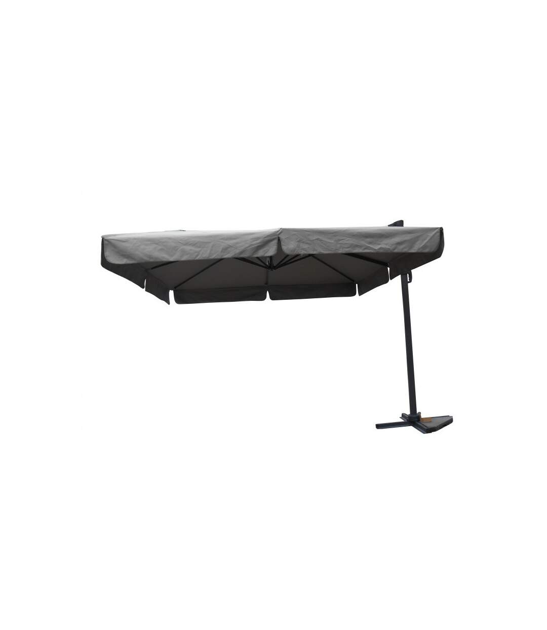 Paris Prix - Parasol à Volets Avec housse 300cm Taupe
