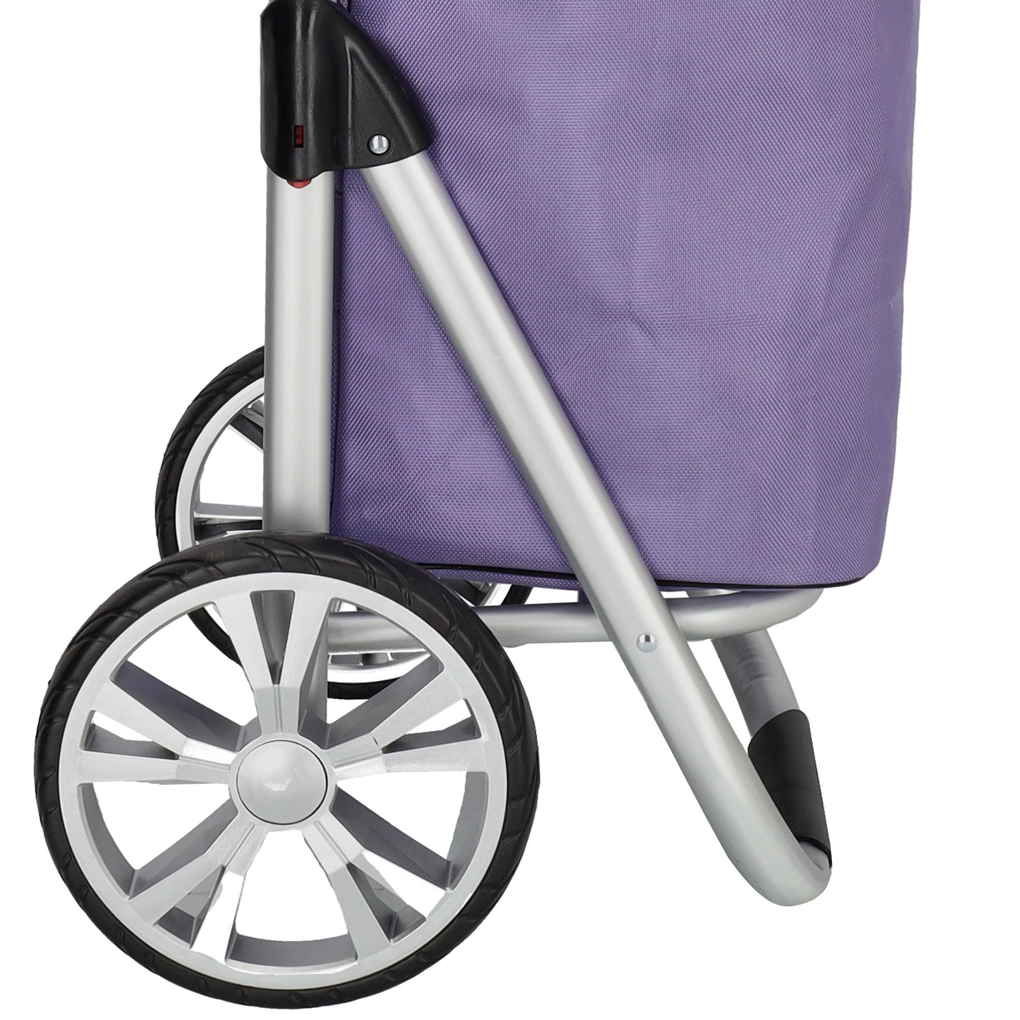 Beagles Alberic Boodschappen Trolley Lila