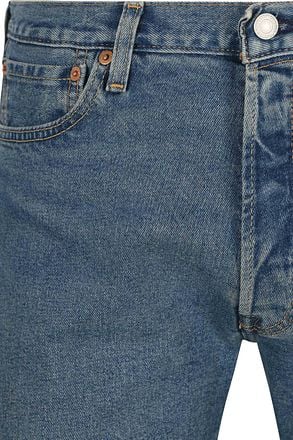 Levi’s 501 Denim Short Mid Blauw 36512-0235 kopen
