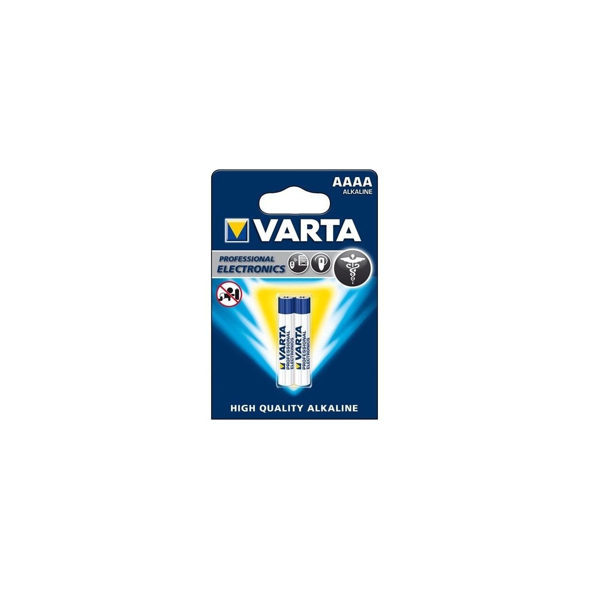 Varta Alkaline Bli 2 AAAA batteri (2-pakk)