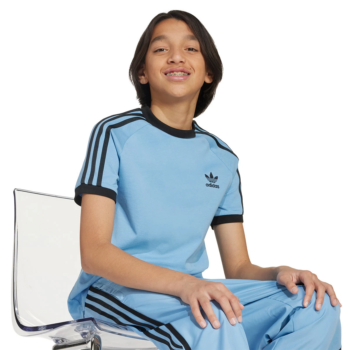 T-Shirt adidas 3 Stripe Criança