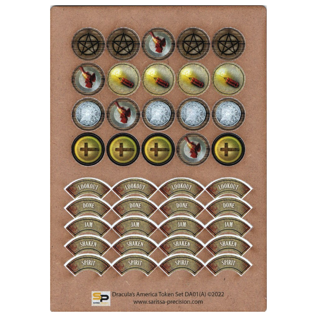 Dracula's America - Full Colour Tokens