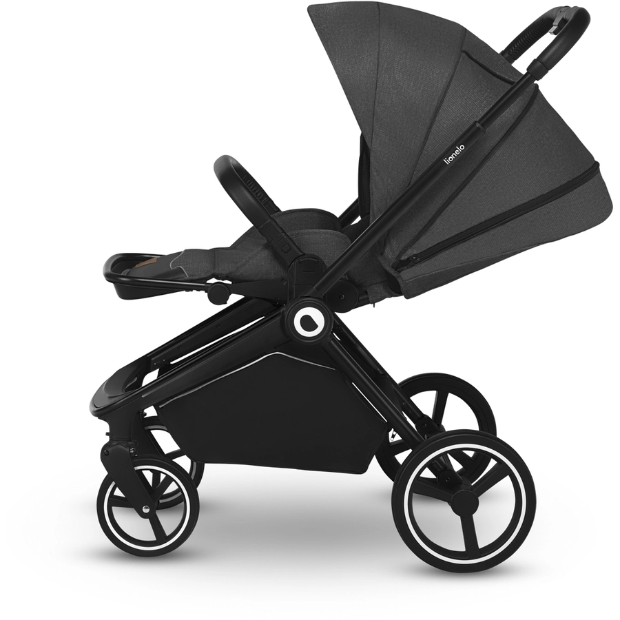 lionelo Kombikinderwagen Mika 3-in-1 Grey Graphite