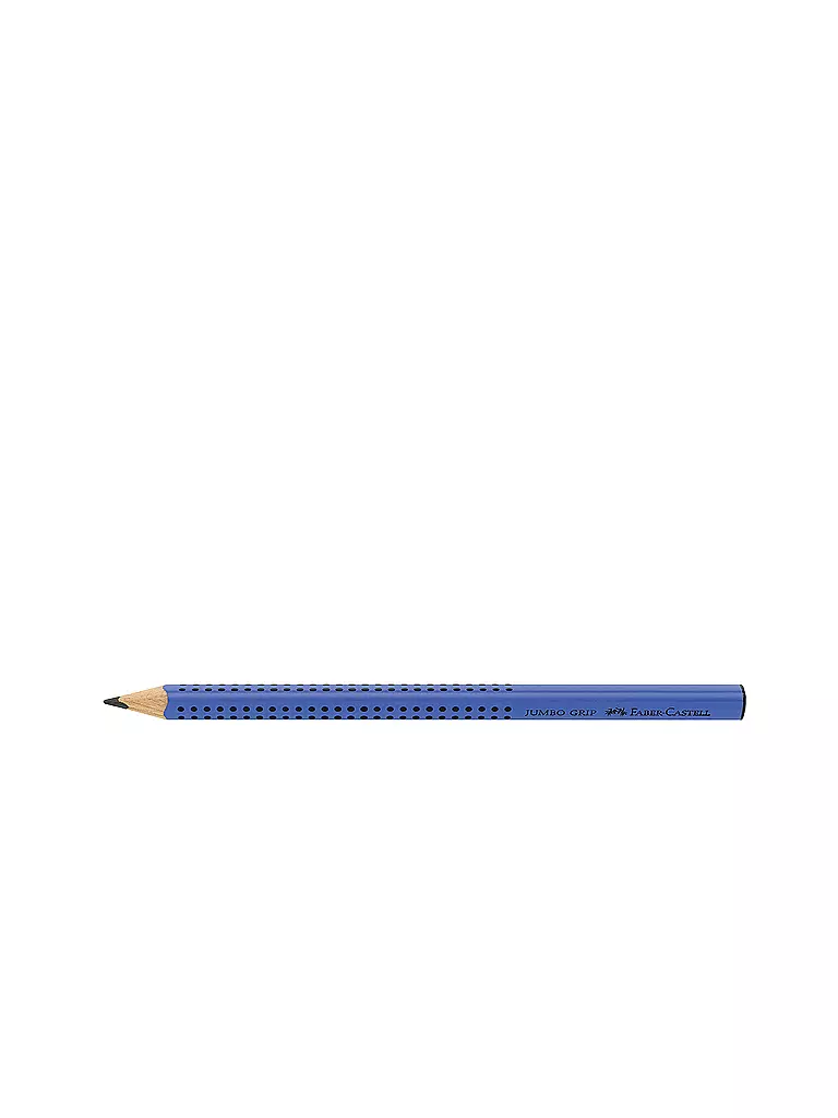 FABER-CASTELL Jumbo Grip Bleistift, B, blau blau