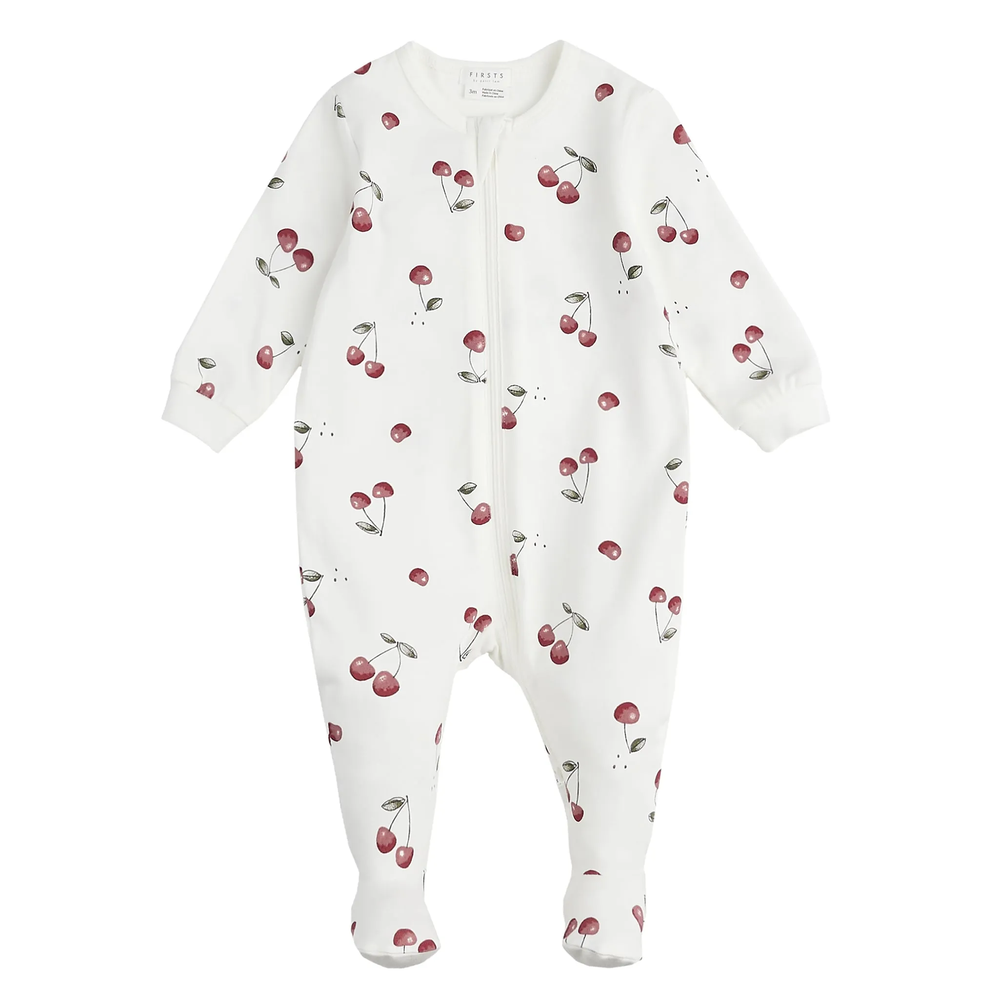 Firsts par Petit Lem Pyjama Cerises 0-12mois
