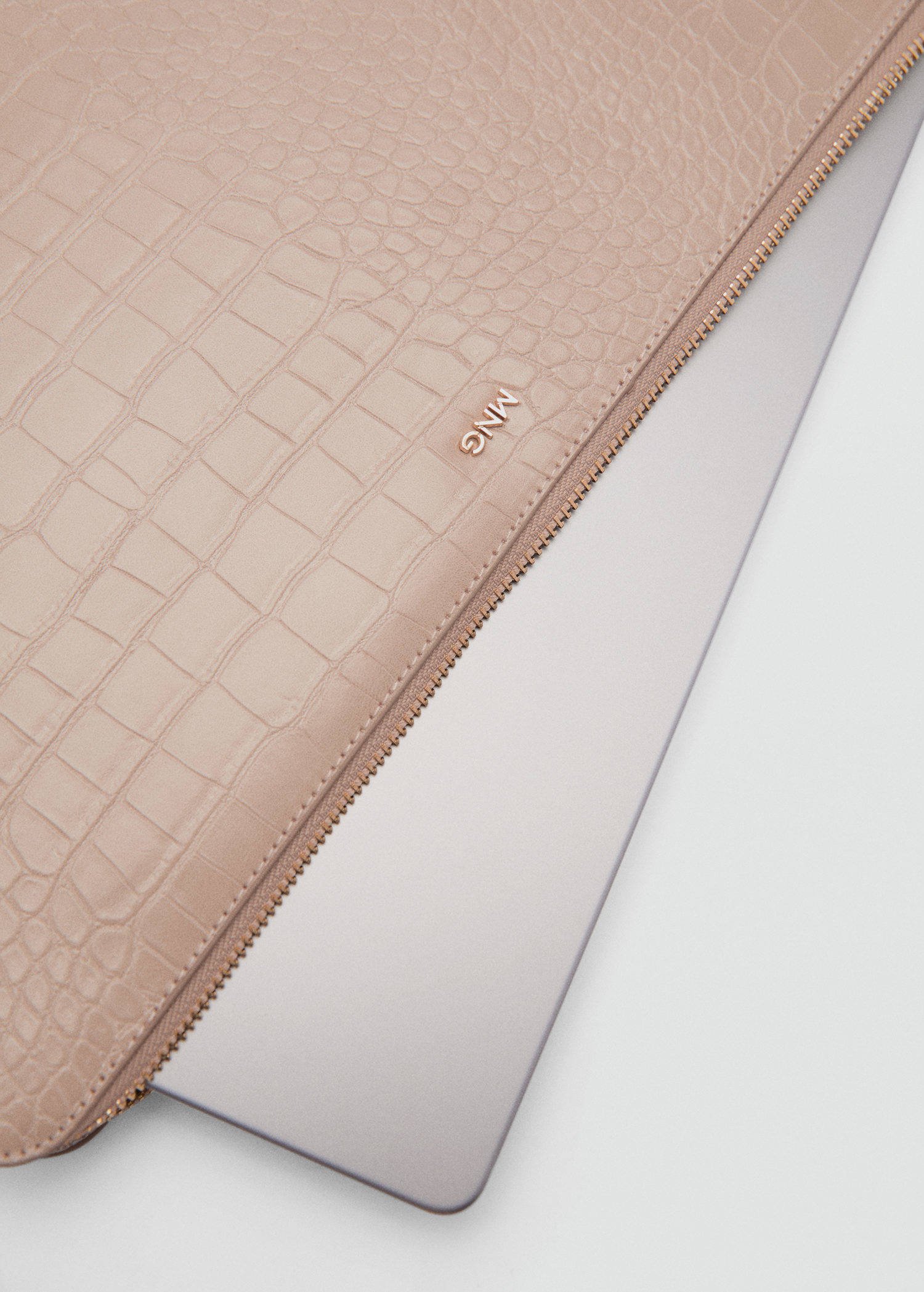 Mango laptophoes beige