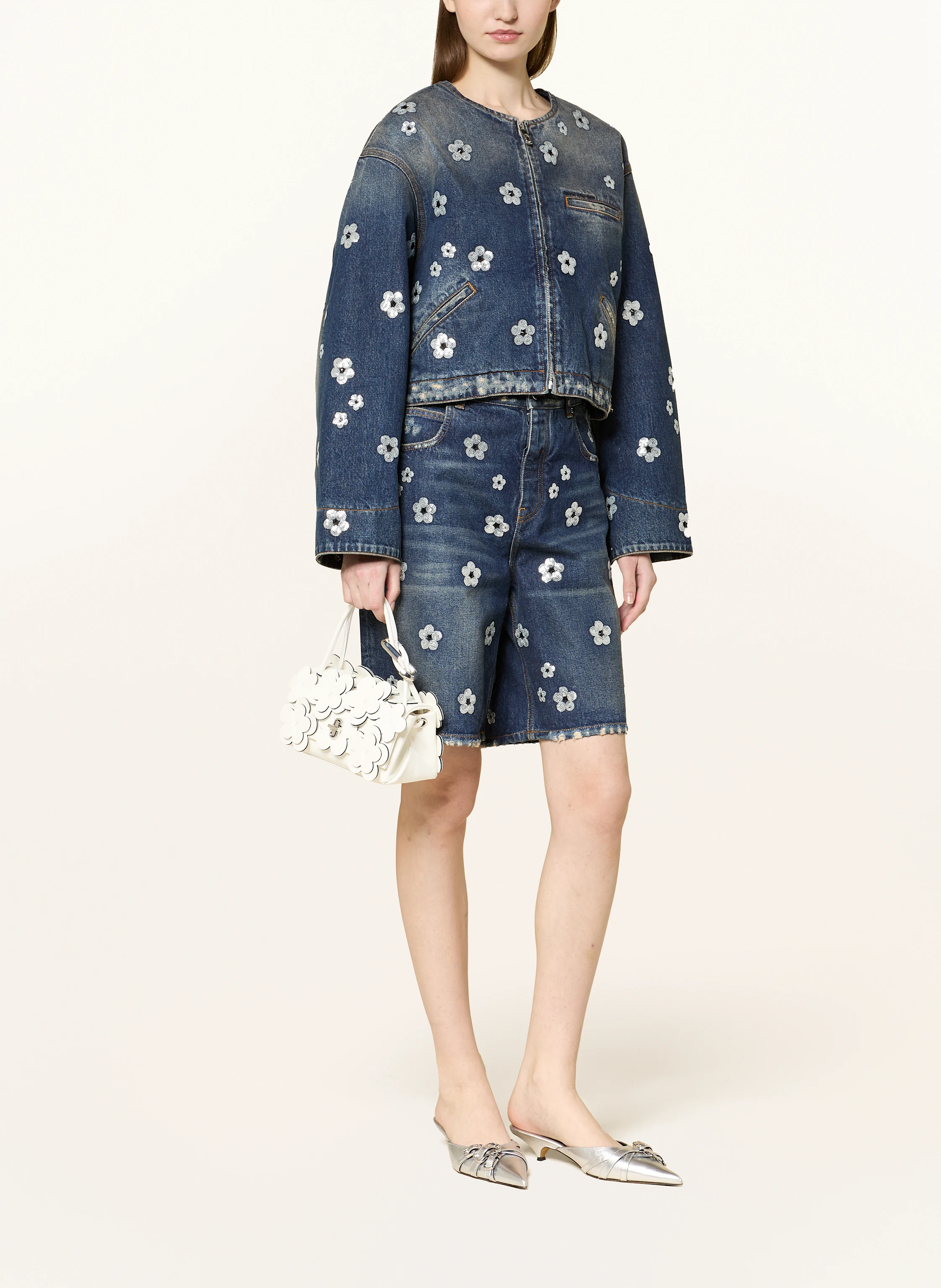 MARC JACOBS Handtasche THE DAISY APPLIQUE MINI DUAL BAG
