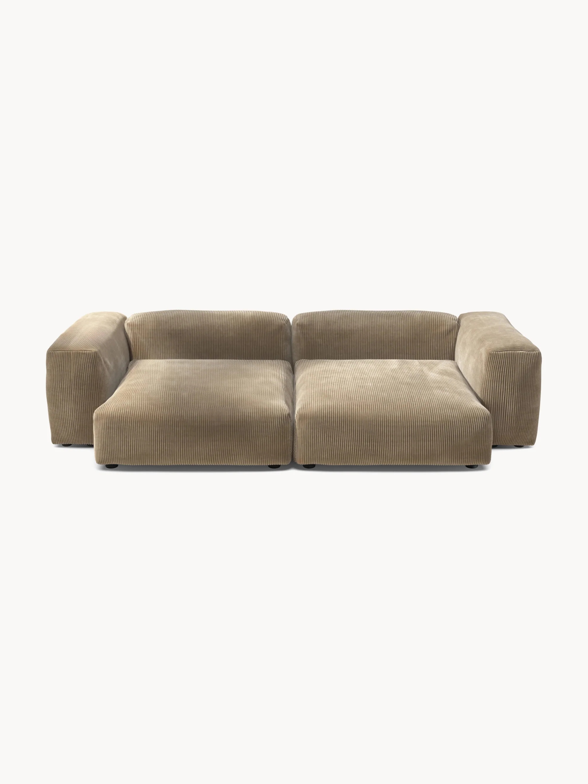 Modulaire bank Vetsak (3-zits) van corduroy