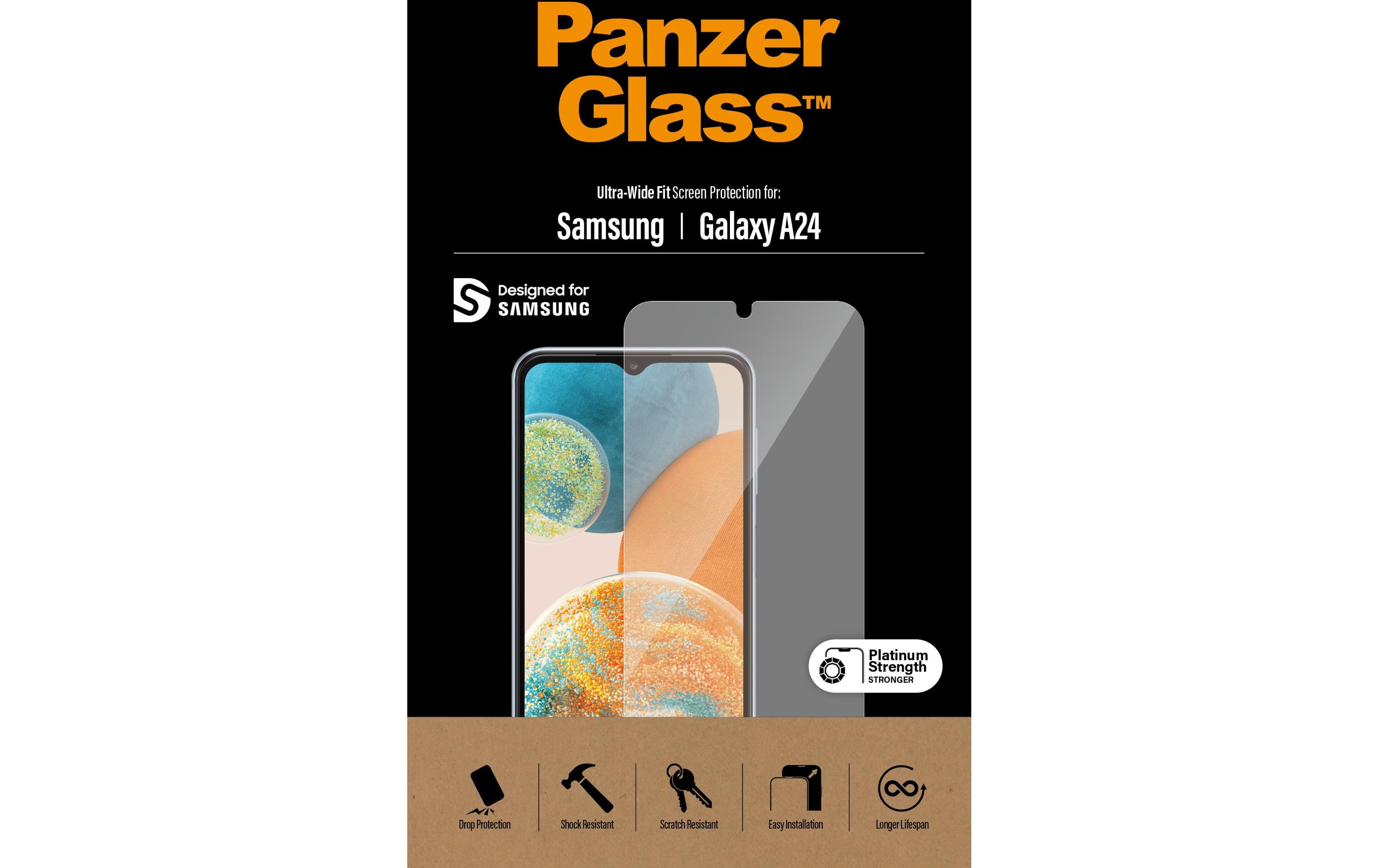 Displayschutz Ultra Wide Fit Galaxy A24Display-Schutzfolie für das Samsung Galaxy A24
