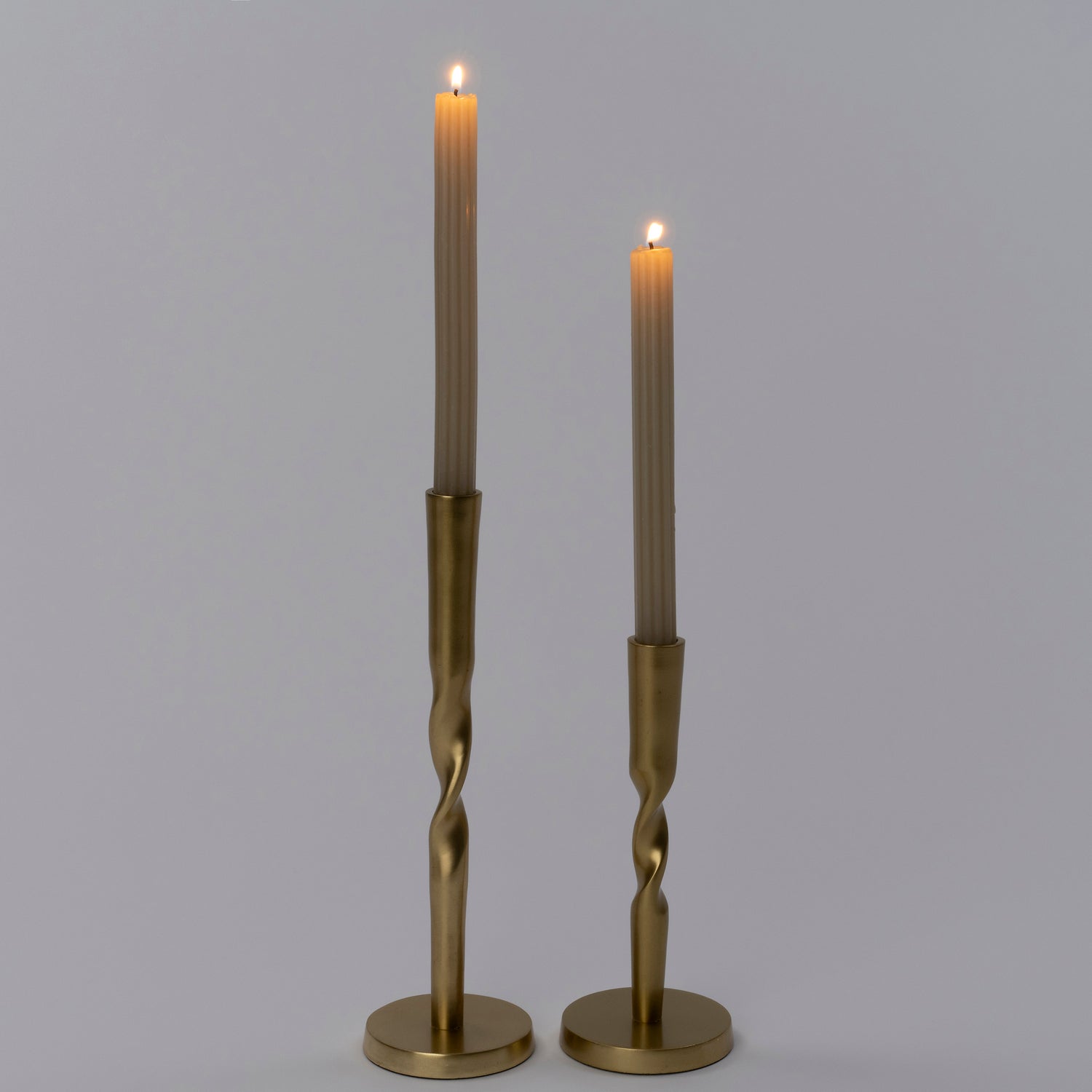 Intratuin kandelaar Jessica goud D 9 H 22 cm