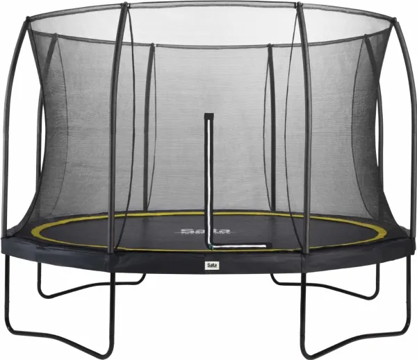Salta Trampolin Comfort Edition Ø396 cm, sort inkl. sikkerhedsnet (805-600)