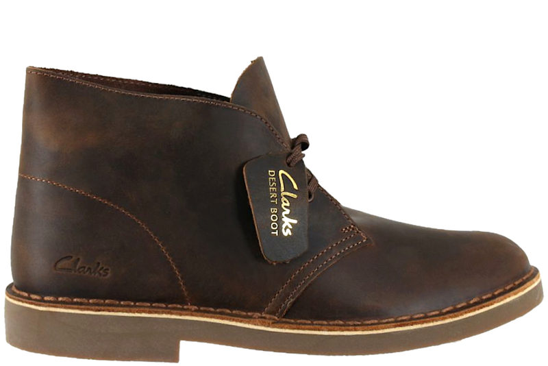 CLARKS DESERT BT EVO G ØRKENSTØVLE I BRUNT OLIERET SKIND
