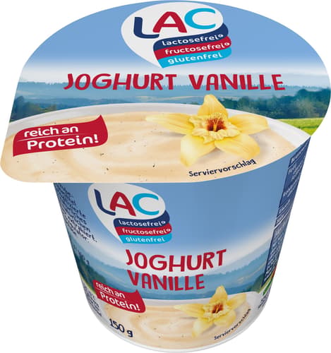 LAC Fruchtjoghurt Vanille laktosefrei