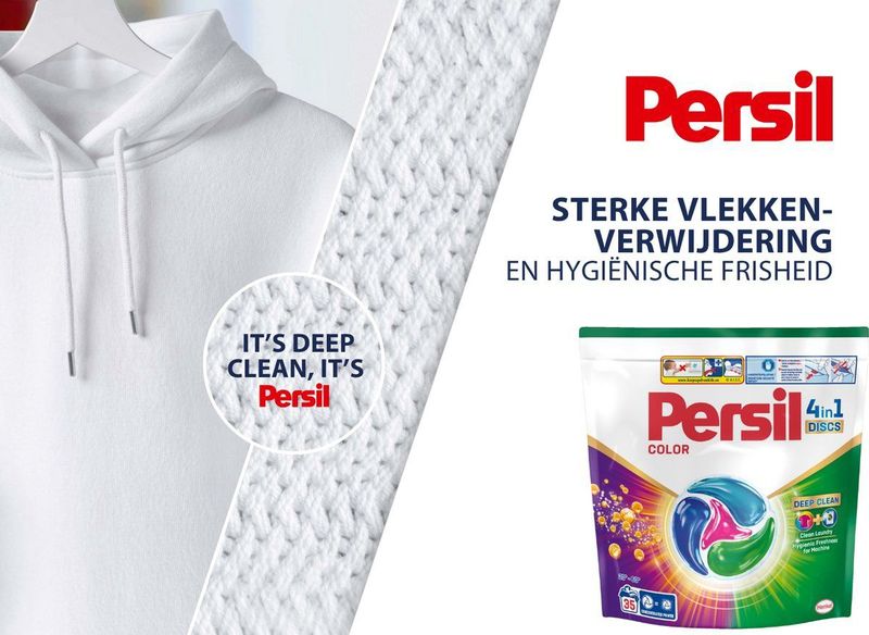 Persil Discs Color - Wascapsules - Gekleurde Was - 35 Wasbeurten