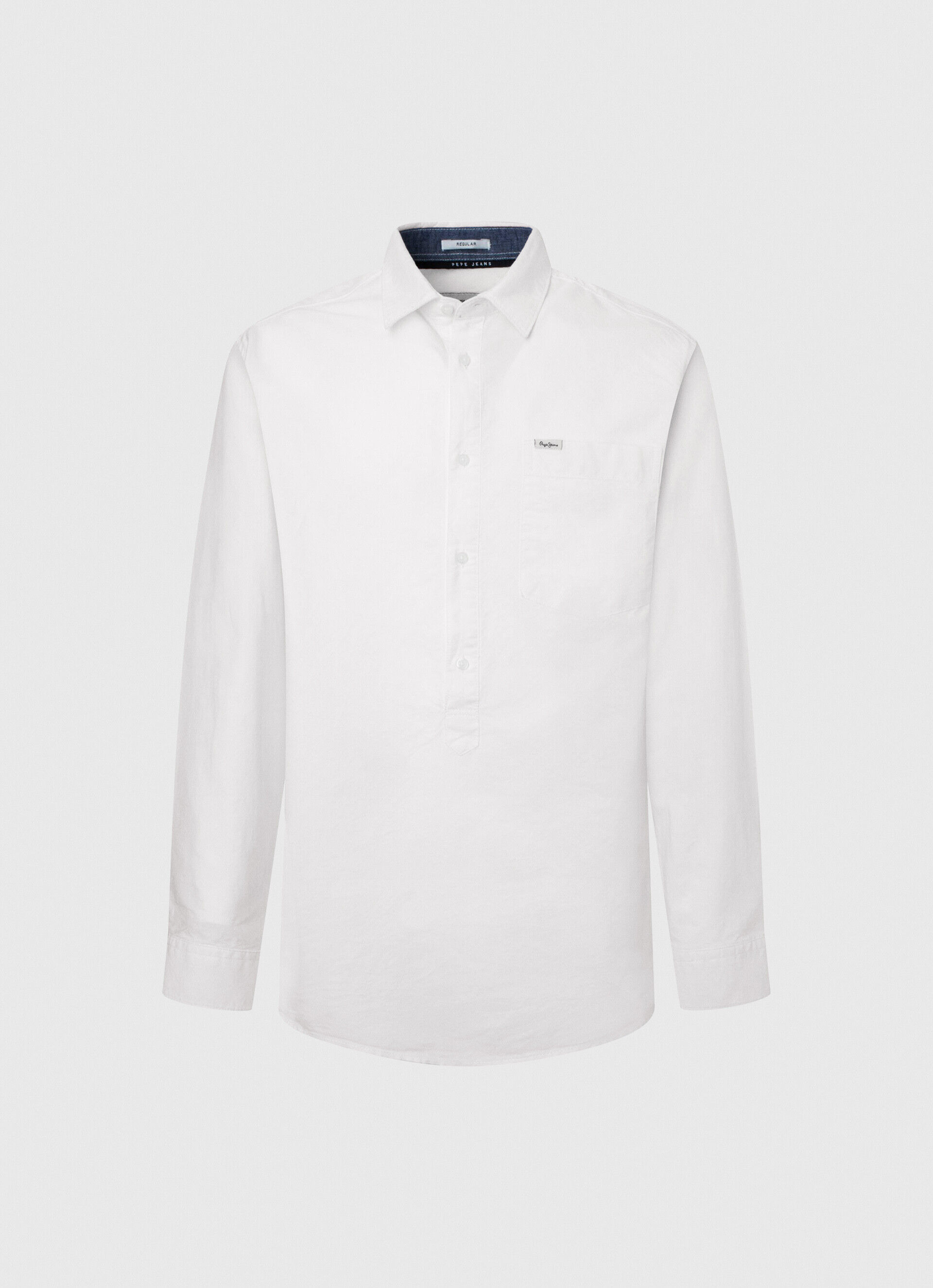 Camisa Oxford Lawson de corte regular - branca