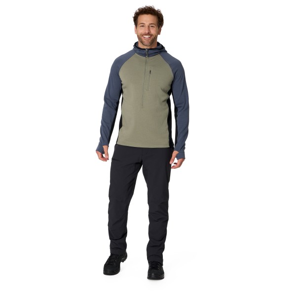Stoic - MerinoWaffleFleece320 NorrdalSt. 3/4 Zip Hoody - Sweat à capuche en mérinos