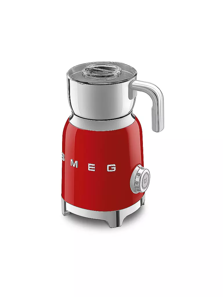 SMEG Milchaufschäumer 50s Retro Style Rot MFF01RDEU rot