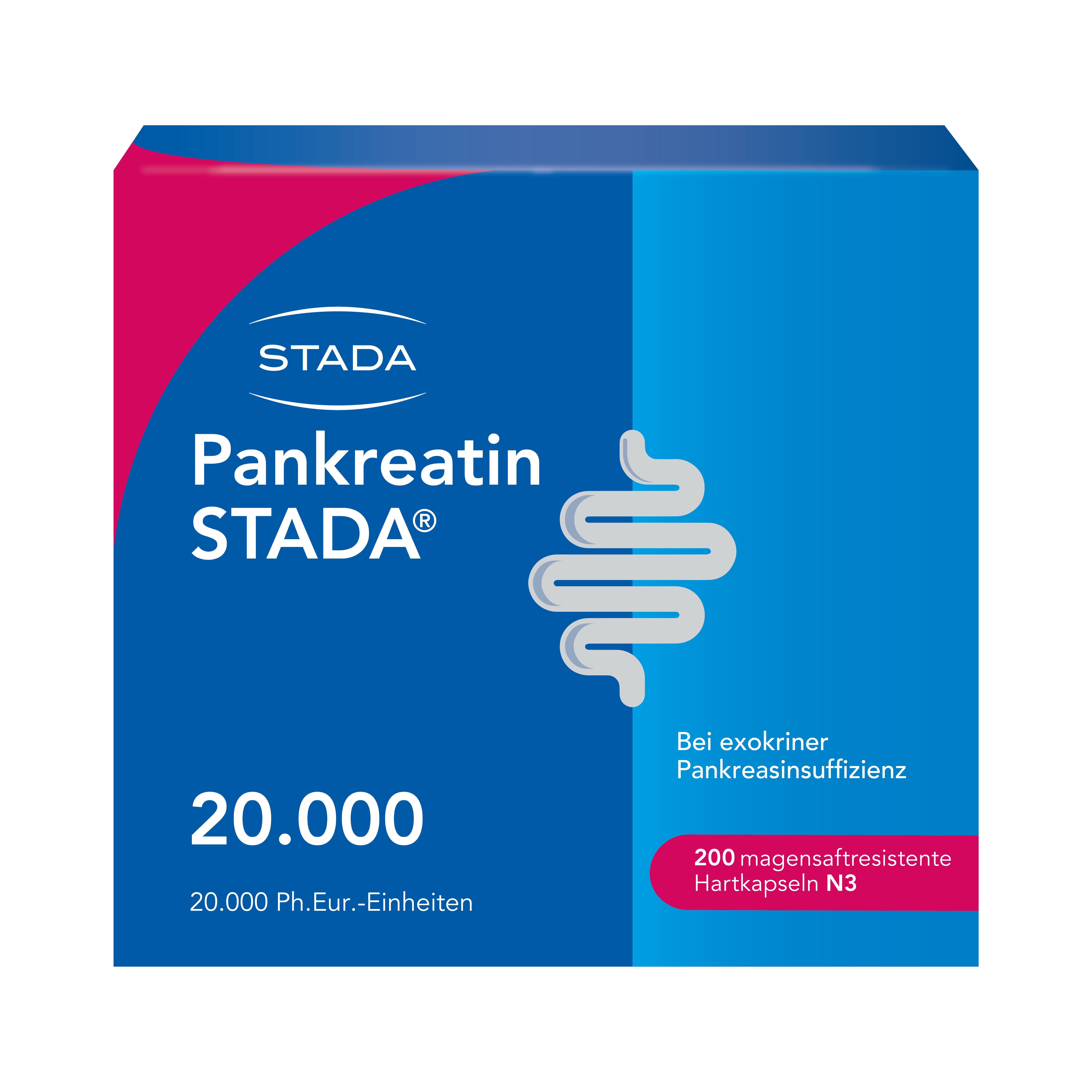 Pankreatin STADA® 20.000, bei exokriner Pankreasinsuffizienz