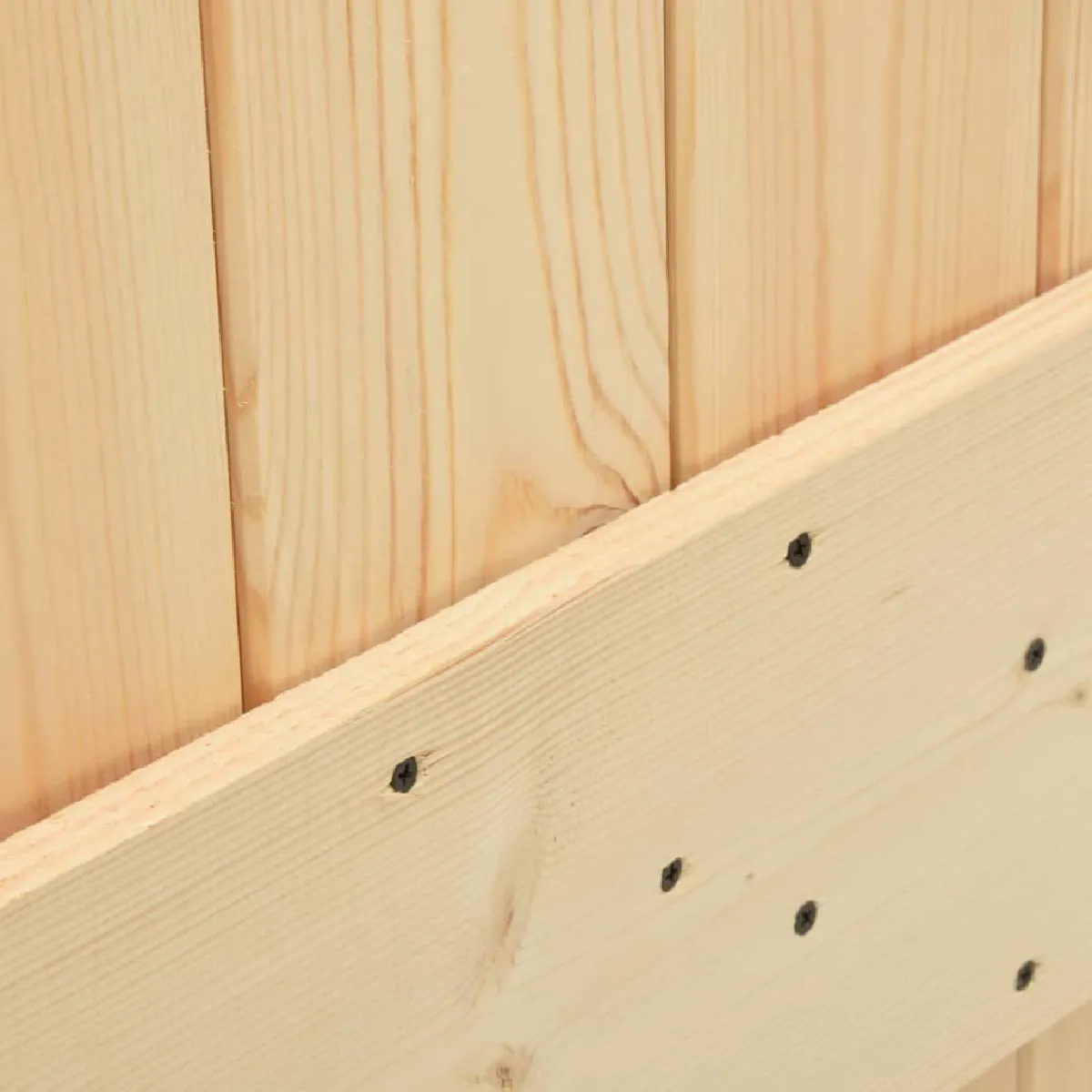 VIDAXL - Porte 100x210 cm Bois de pin massif