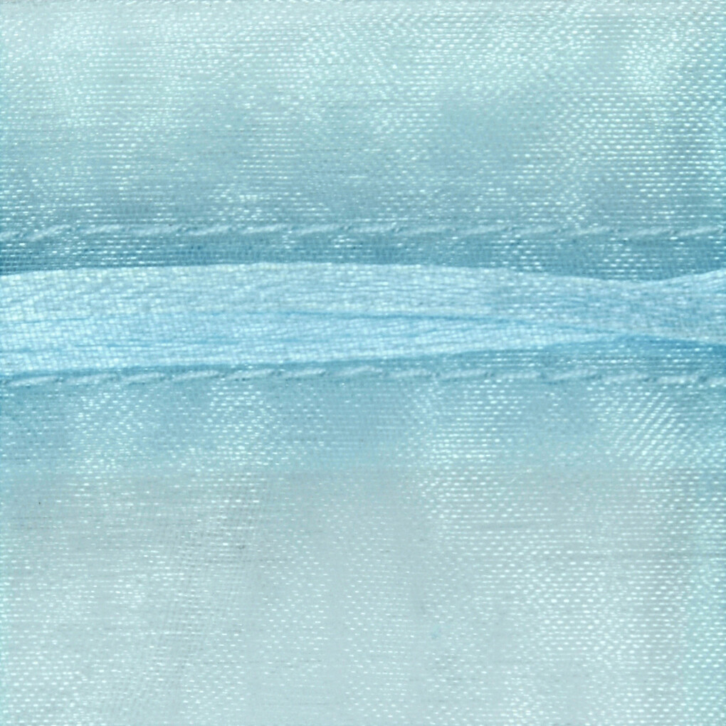 Organzapose - Str. 7X10 CM - Lyseblå - 10 Stk