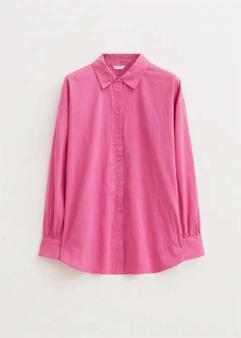 Katoenen blouse roze (ROS)