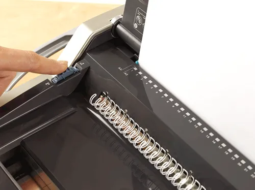 Fellowes Galaxy-E Wire, Elektrisk, 130 ark, Grafit