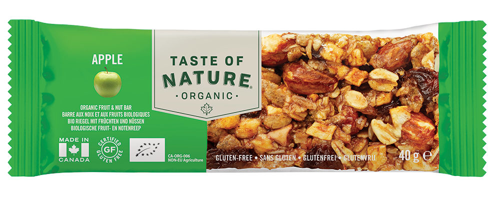 TASTE OF NATURE Riegel Apple 40 g
