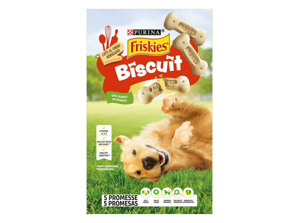 SNACKS PARA CÃO FRISKIES BISCUIT ORIGINAL 650G