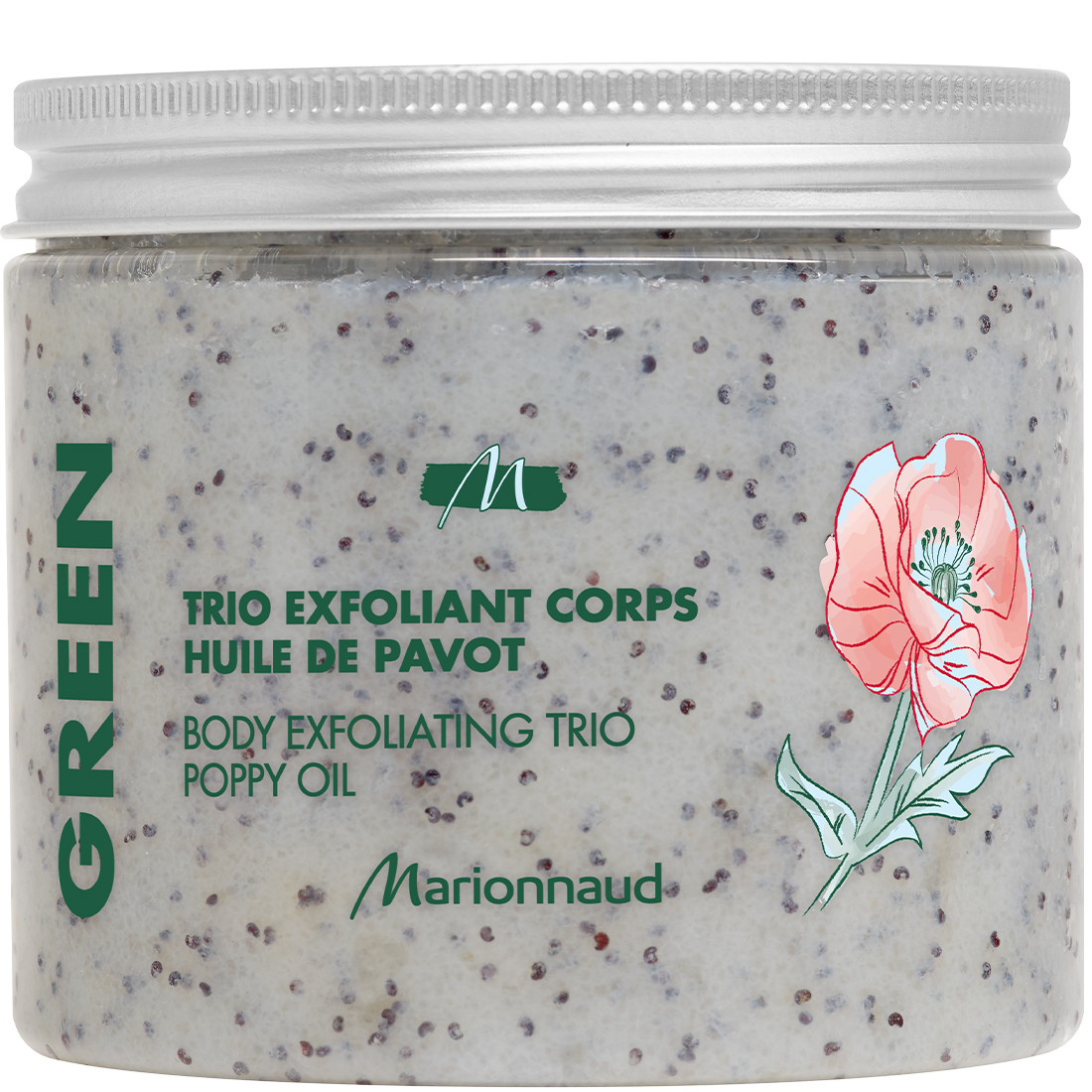Gommage naturel - Huile de pavot - Corps - 200 ml