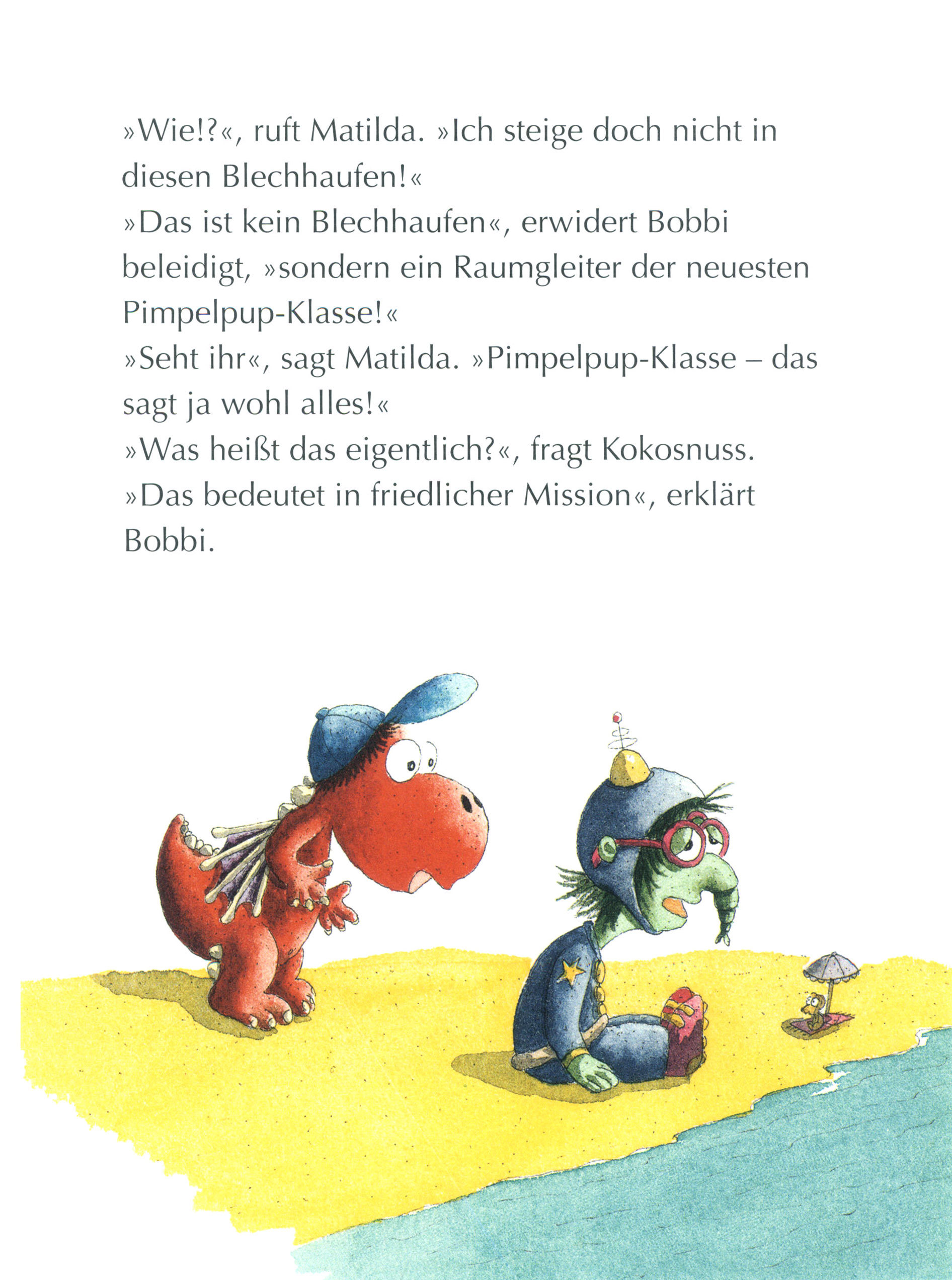 Der kleine Drache Kokosnuss im Weltraum / Die Abenteuer des kleinen Drachen Kokosnuss Bd.17