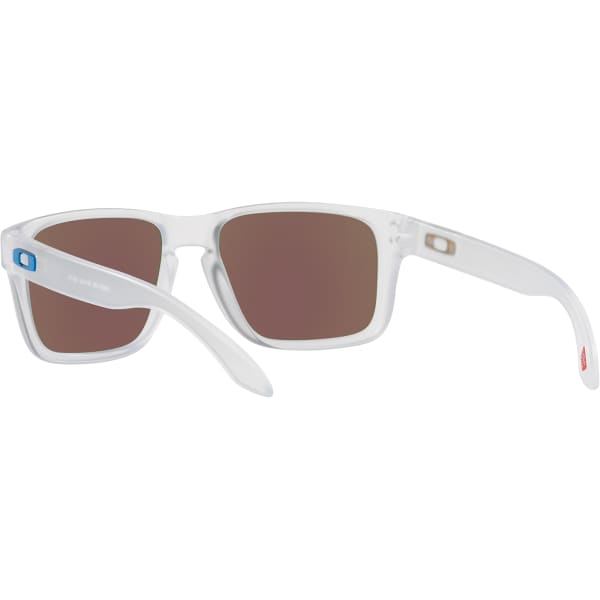 Lunette de soleil lifestyle OAKLEY HOLBROOK XS W/ PRIZM MATTE CLEAR W/ PRIZM SAPPHIRE