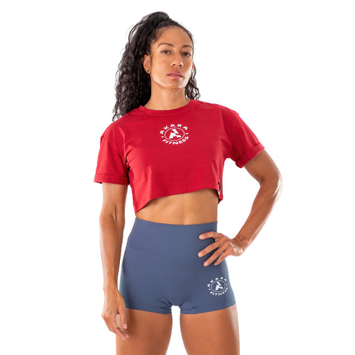 Camiseta cropped Akara Queen