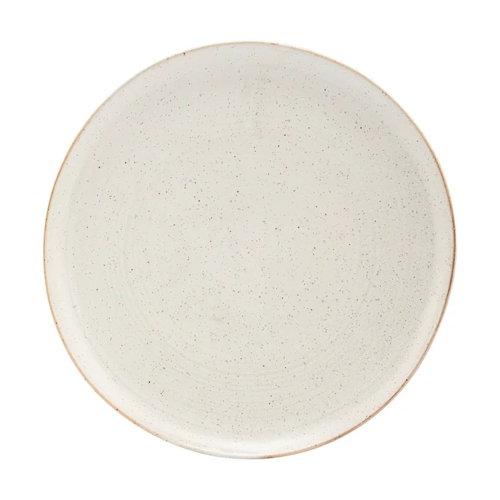 House Doctor - Pion Teller, Ø 28,5 cm, grau / weiss