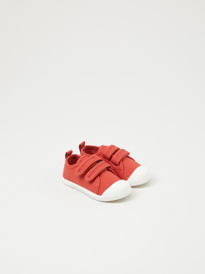 Pantufa de tricô com dedos separados - Azulejo